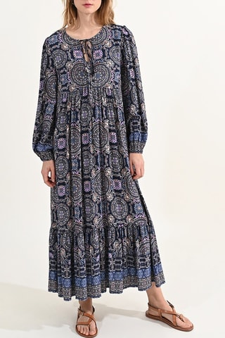 Vestido largo - Azul marino