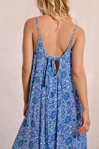 Vestido largo - Azul