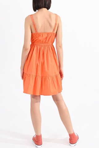 Vestido evasé - Naranja