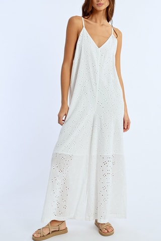 Vestido largo - Blanco