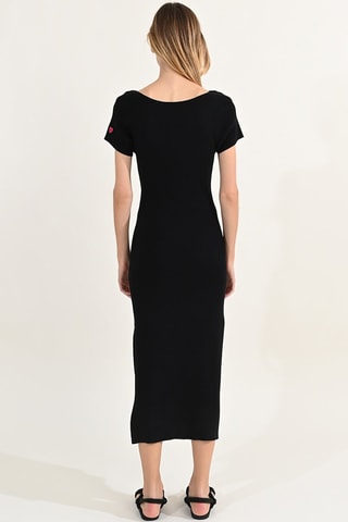 Vestido de tubo - Negro