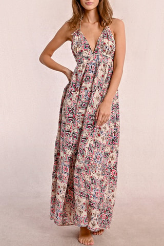 Vestido largo - Crudo