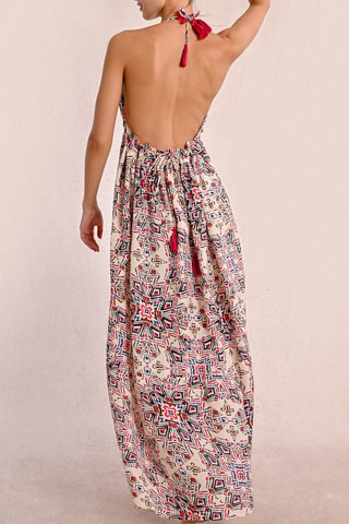 Vestido largo - Crudo