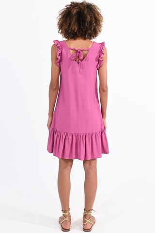 Vestido midi - Rosa