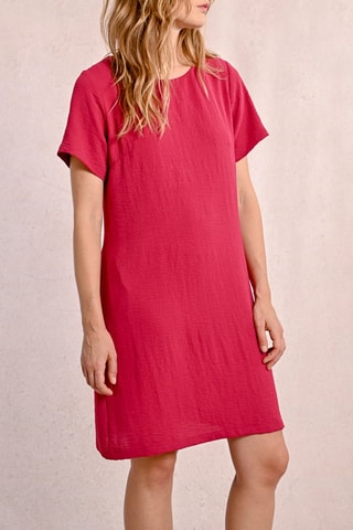 Vestido recto - Rojo