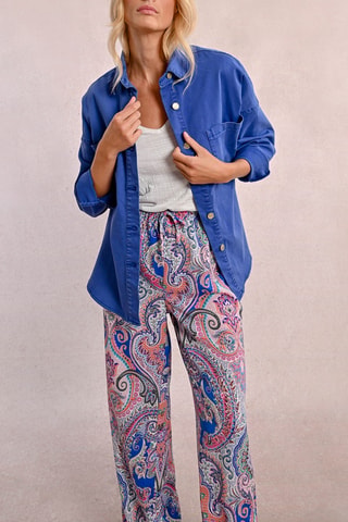 Sobrecamisa vaquera - Azul cobalto