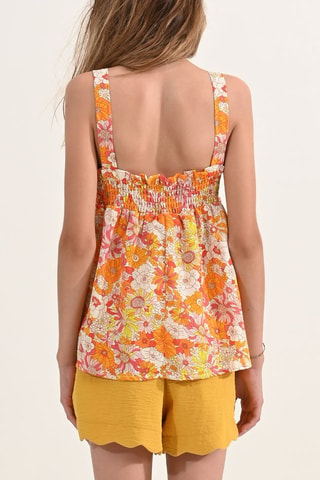 Blusa - Naranja y amarillo