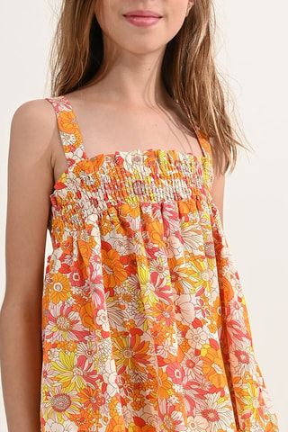Blusa - Naranja y amarillo