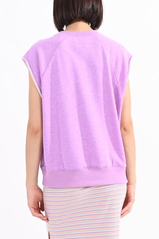 Sudadera sin mangas - Violeta