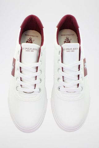 Zapatillas Bob - Blanco y rojo