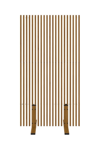 Biombo exterior - Castanho - 150 x 80 x 50 cm