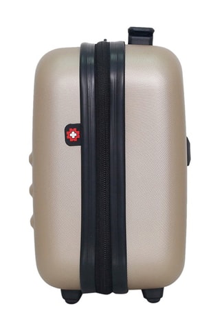 Vanity Wil K - 23 cm  - Negro, beige, rojo y plateado