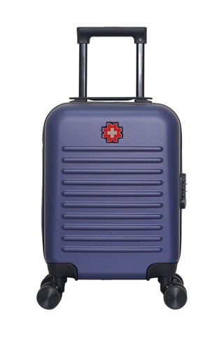 Maleta de cabina low cost (XS) y vanity Wil - 30/46 cm - Azul