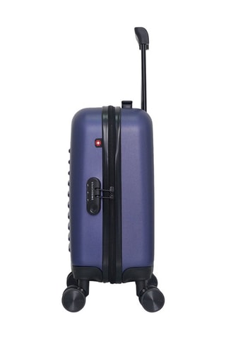 Maleta de cabina low cost (XS) y vanity Wil - 30/46 cm - Azul
