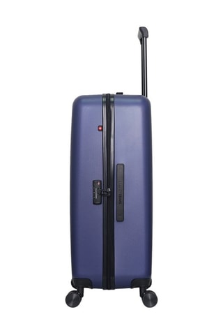 Maleta grande (L) Zurich - 75 cm  - Blanco, negro, rojo y azul
