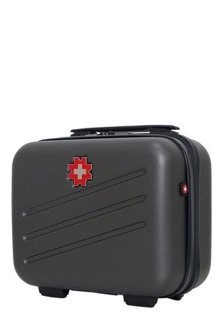Vanity Zurich K - 23 cm  - Negro, rojo, plateado y gris