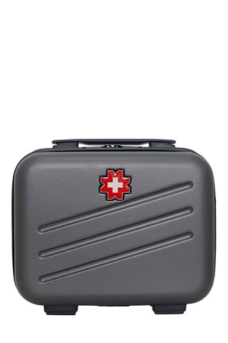 Vanity Zurich K - 23 cm  - Negro, rojo, plateado y gris