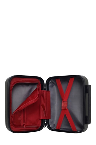 Vanity Zurich K - 23 cm  - Negro, rojo, plateado y gris