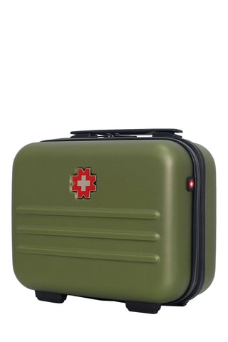Vanity Wil K - 23 cm  - Negro, rojo, verde y plateado