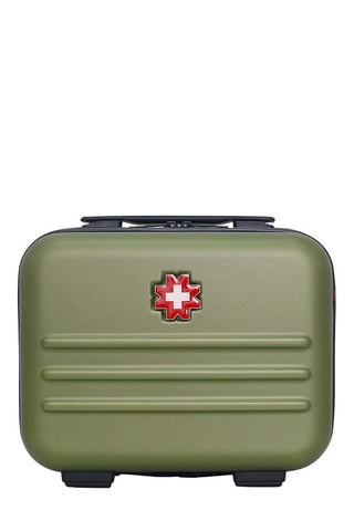 Vanity Wil K - 23 cm  - Negro, rojo, verde y plateado