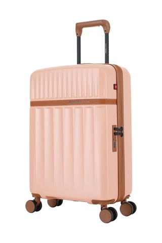 Maleta de cabina low cost y maleta de cabina Zermatt (XS/S) - 54,5/59,5 cm - Rosa claro
