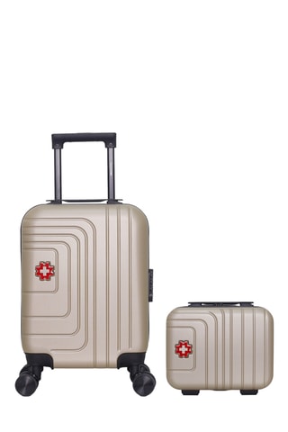Maleta XXS y vanity Ruti (XXS/K) - 46/23 cm - Beige
