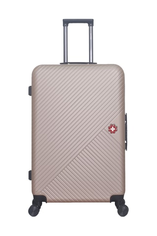 Juego de 4 maletas Spiez-M (XXS/S/M/L) - 46/55/65/75 cm - Rosa dorado