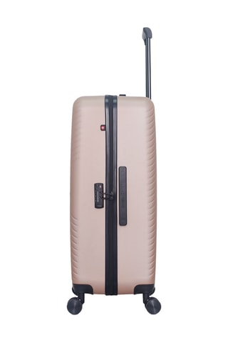 Juego de 4 maletas Spiez-M (XXS/S/M/L) - 46/55/65/75 cm - Rosa dorado