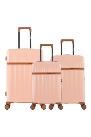 Juego de 3 maletas Zermatt (XS/S/M)  - 54,5/59,5/67 cm - Rosa claro