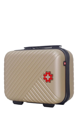 Vanity Spiez K - 23 cm  - Negro, beige, rojo y plateado
