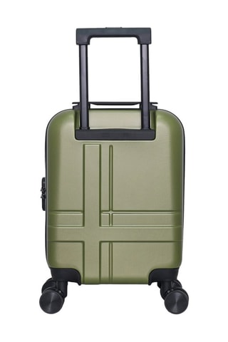 Maleta de cabina low cost (XS) Uster - 46 cm  - Negro, rojo, verde y plateado