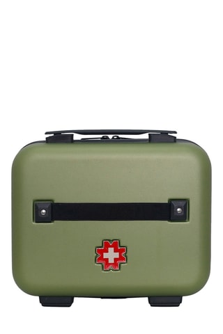 Vanity Aigle K - 23 cm  - Negro, rojo, verde y plateado