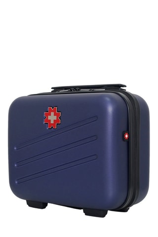 Vanity Zurich K - 23 cm  - Negro, rojo, azul y plateado