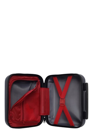 Vanity Zurich K - 23 cm  - Negro, rojo, azul y plateado