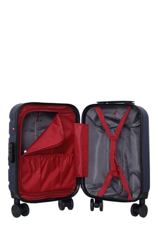 Maleta de cabina low cost (XS) Aigle - 46 cm  - Negro, rojo, azul y plateado