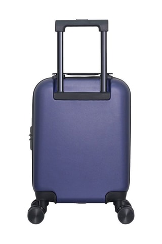Maleta de cabina low cost (XS) Wil - 46 cm  - Negro, rojo, azul y plateado