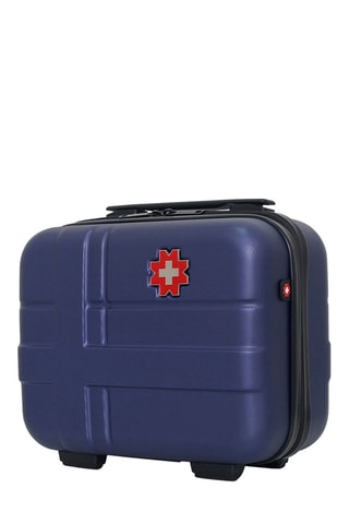 Vanity Uster K - 23 cm  - Negro, rojo y azul