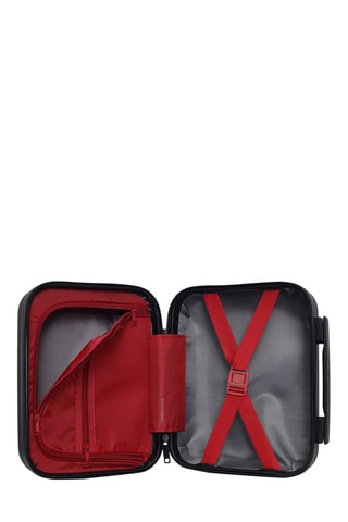 Vanity Aigle K - 23 cm  - Negro, rojo y plateado
