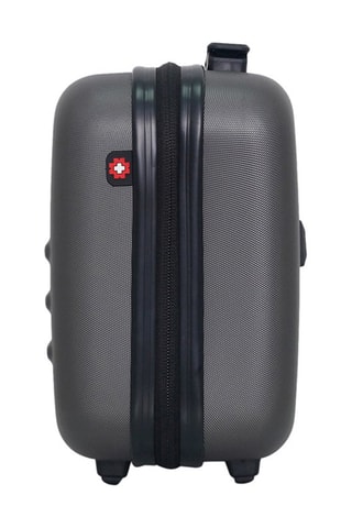 Vanity Wil K - 23 cm  - Negro, rojo, plateado y gris