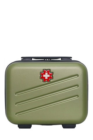 Vanity Zurich K - 23 cm  - Negro, rojo, verde y plateado