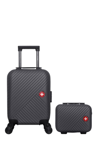 Maleta XXS y vanity Spiez (XXS/K) - 46/30 cm - Negro