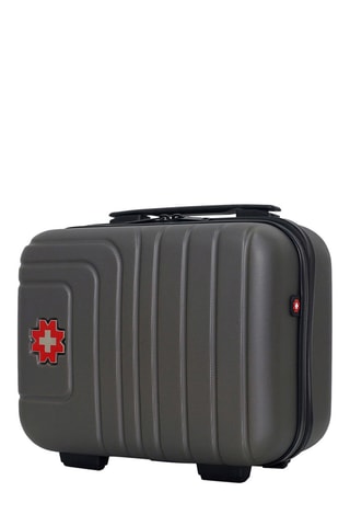 Vanity Rüti K - 23 cm  - Negro, rojo, plateado y gris