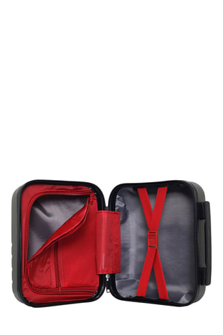 Vanity Rüti K - 23 cm  - Negro, rojo, plateado y gris