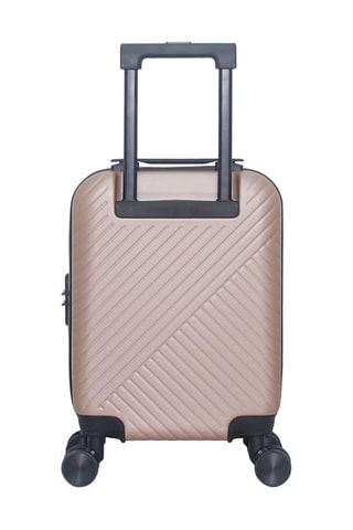 Maleta de cabina low cost (XS) Spiez - 46 cm - Negro, rojo, rosa, dorado y plateado