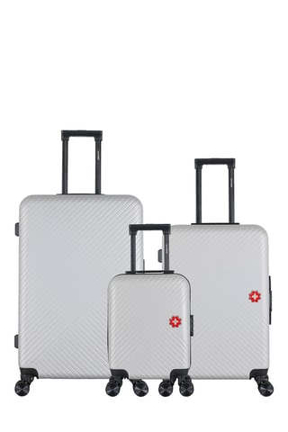 Juego de 3 maletas Spiez - 46/65/75 cm - Gris