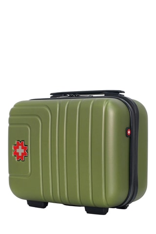 Vanity Rüti K - 23 cm  - Negro, rojo, verde y plateado