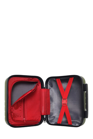 Vanity Rüti K - 23 cm  - Negro, rojo, verde y plateado