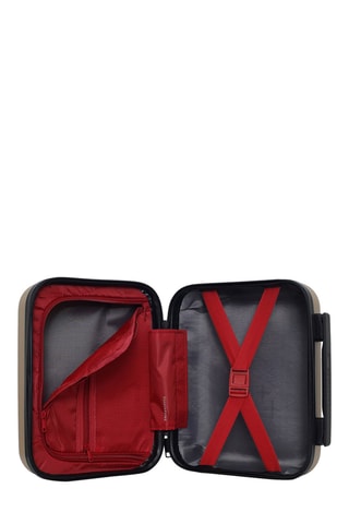 Vanity Aigle K - 23 cm  - Negro, beige, rojo y plateado