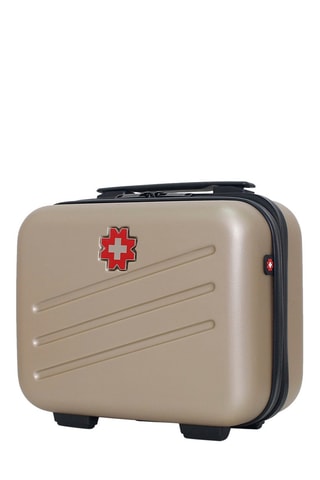 Vanity Zurich K - 23 cm  - Negro, beige, rojo y plateado