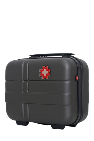 Vanity Uster K - 23 cm  - Negro, rojo, plateado y gris